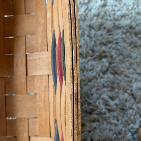 1992 Longaberger Woven Traditions Cracker basket - Picture 2 of 9